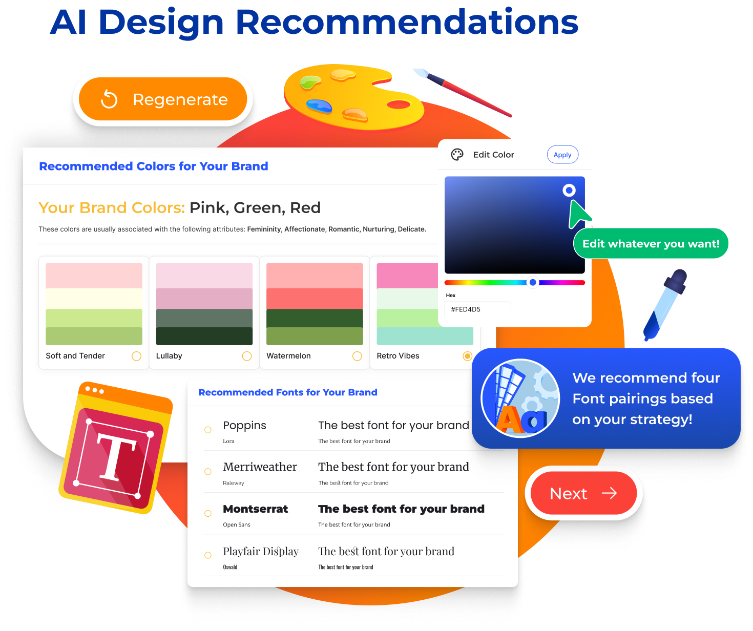 AI Design Recommendations